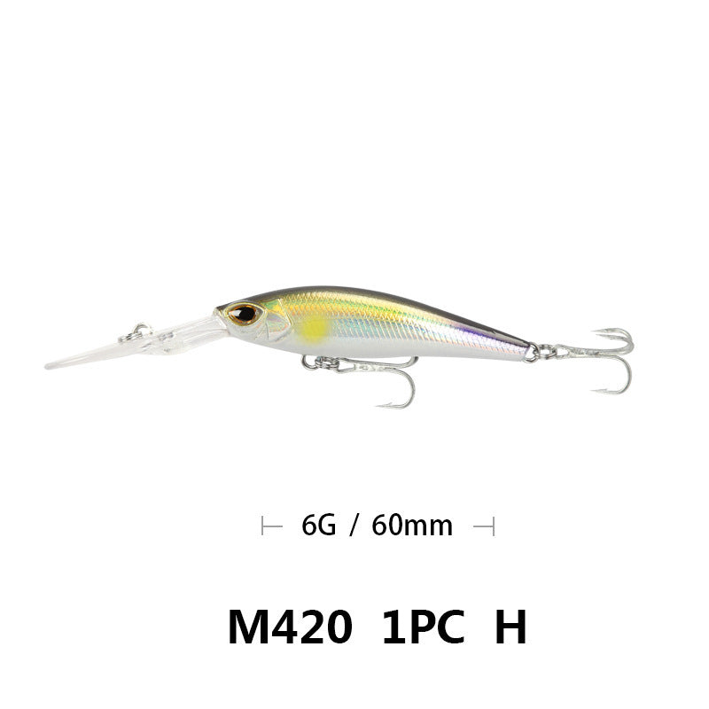 MrFishingSupplies | Crankbait Fishing Minow 6g 9cm Long Tongue Plate