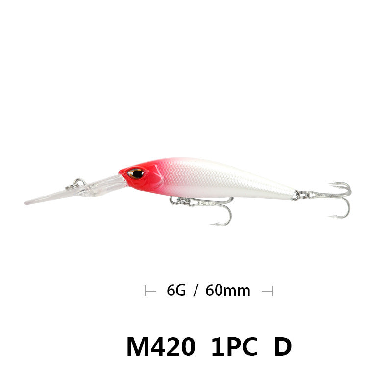 MrFishingSupplies | Crankbait Fishing Minow 6g 9cm Long Tongue Plate