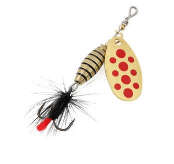 Mr Fishing Supplies | Hard Spinning Sequin Feather Bait High Carbon Steel Three-book Hook