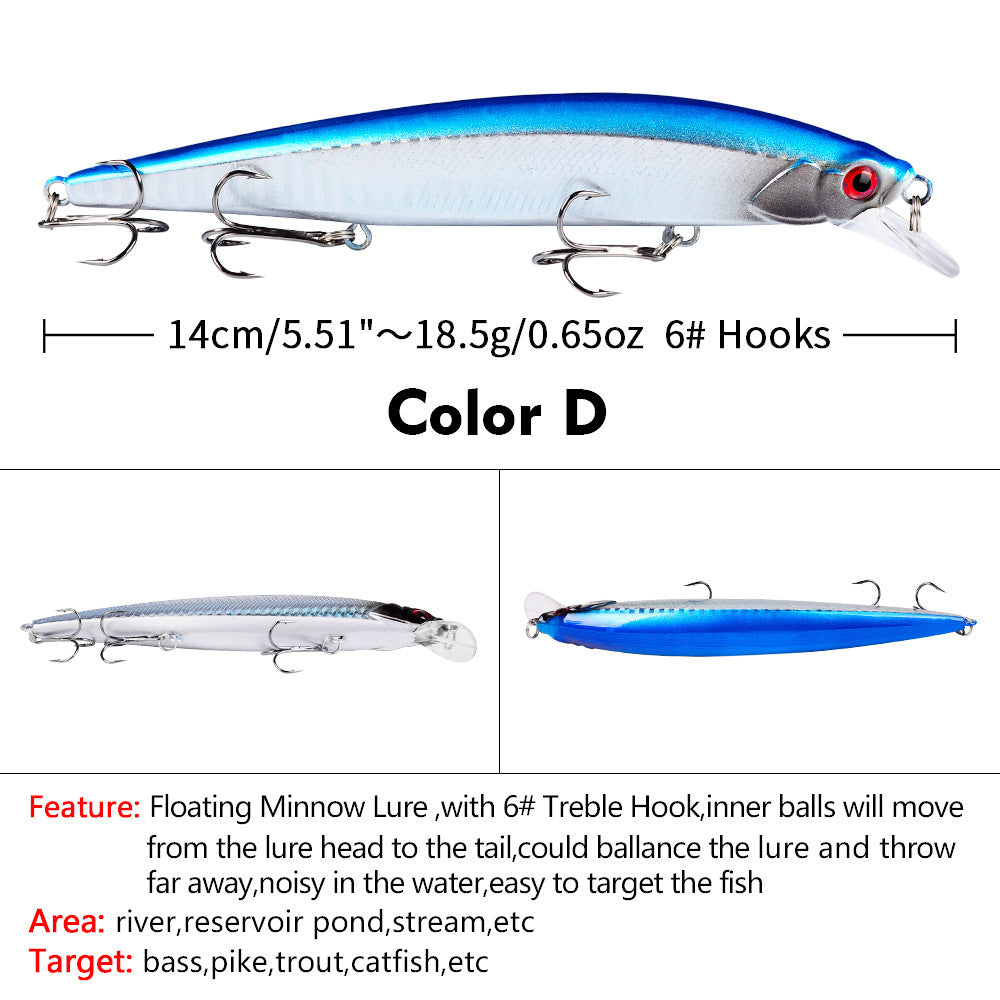 Mr Fishing Supplies | JerkBait Hard Bait 14cm 18.5g Plastic