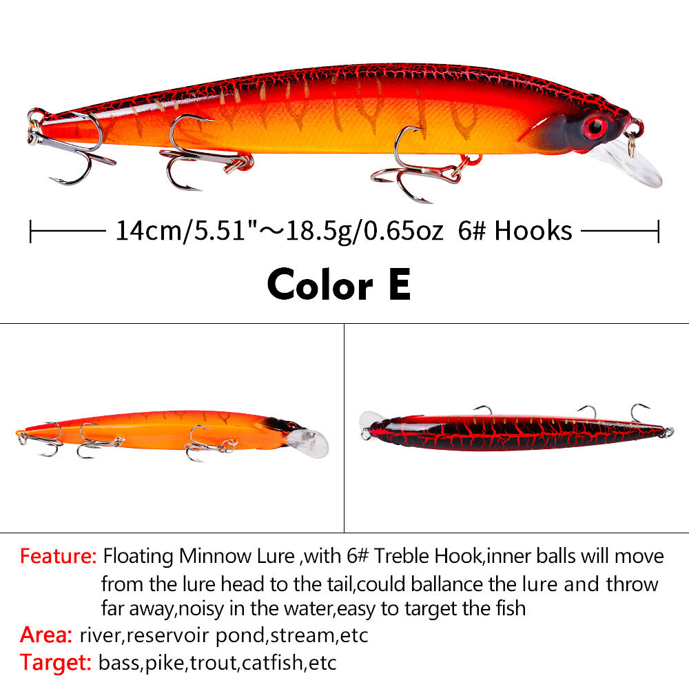 Mr Fishing Supplies | JerkBait Hard Bait 14cm 18.5g Plastic