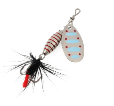 Mr Fishing Supplies | Hard Spinning Sequin Feather Bait High Carbon Steel Three-book Hook