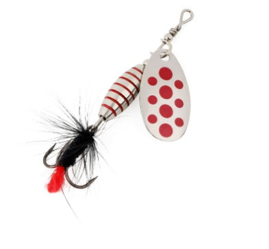 Mr Fishing Supplies | Hard Spinning Sequin Feather Bait High Carbon Steel Three-book Hook
