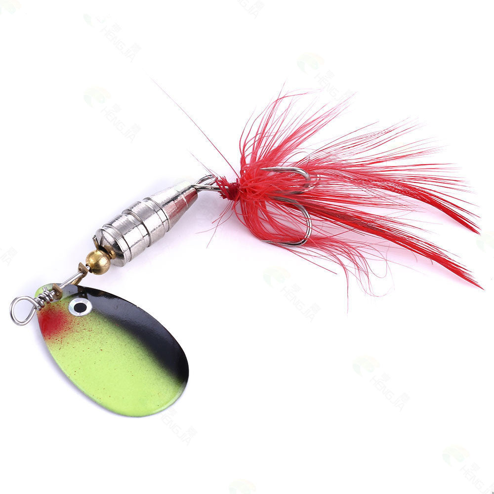 MrFishingSupplies | Colorful Spinners Fake Fishing Sequins Lures