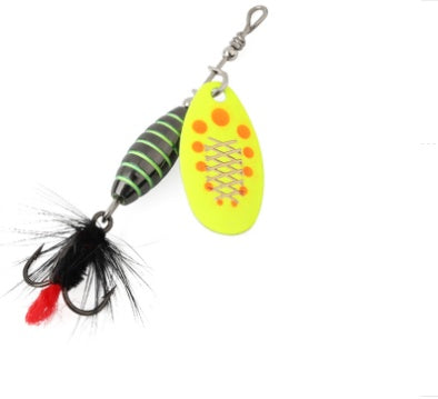 Mr Fishing Supplies | Hard Spinning Sequin Feather Bait High Carbon Steel Three-book Hook