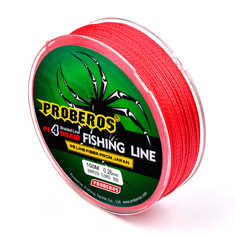 ProBeros 4 Braided 100m Vigorous Horsefish Line
